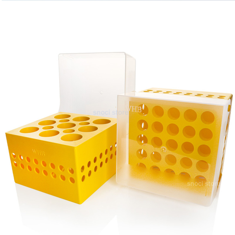 Laboratory Centrifuge - lab Plastic Freezer Box For 15ml/50ml