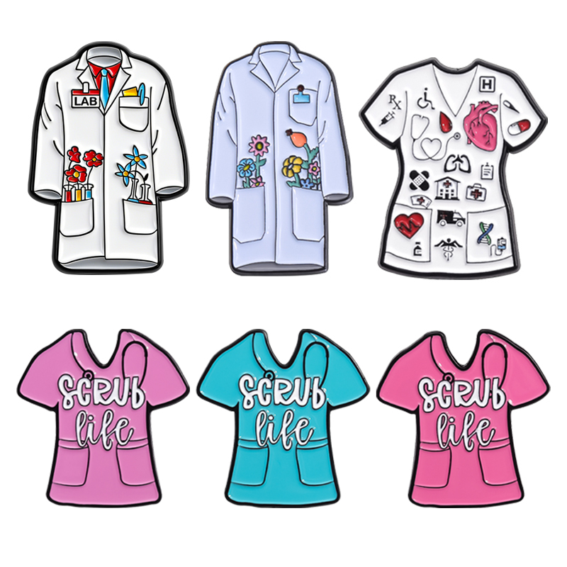 Floral Doctor Nurse Coat Ename – обзор и цена Medical Lab Scientist