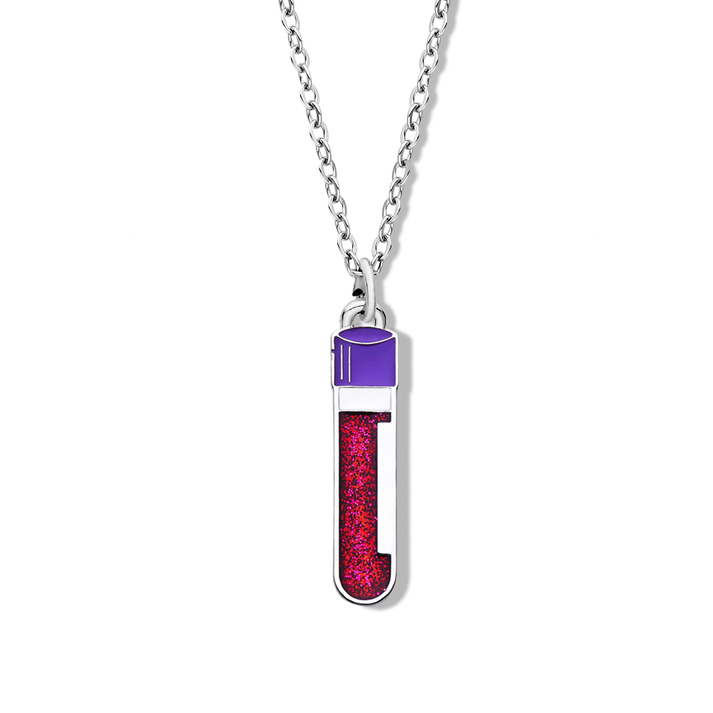 Blood Test Tube Necklace Fashi – обзор и цена Medical Lab Blood Test