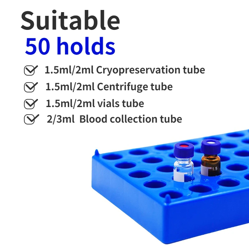 Plastic Vial Rack 50 Holds Sui – обзор и цена Laboratory Centrifuge