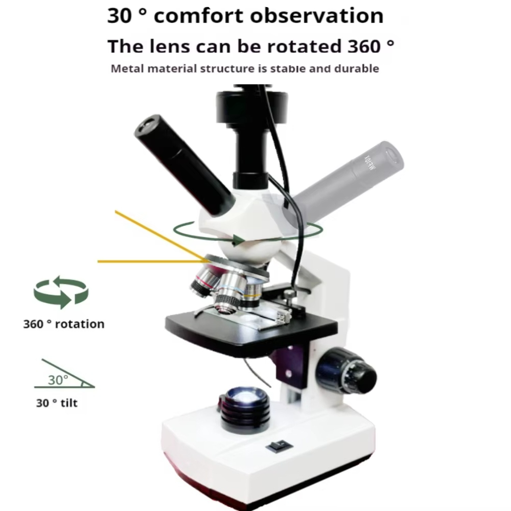 Top Selling HD Screen Digital  – обзор и цена Medical Lab Microscope