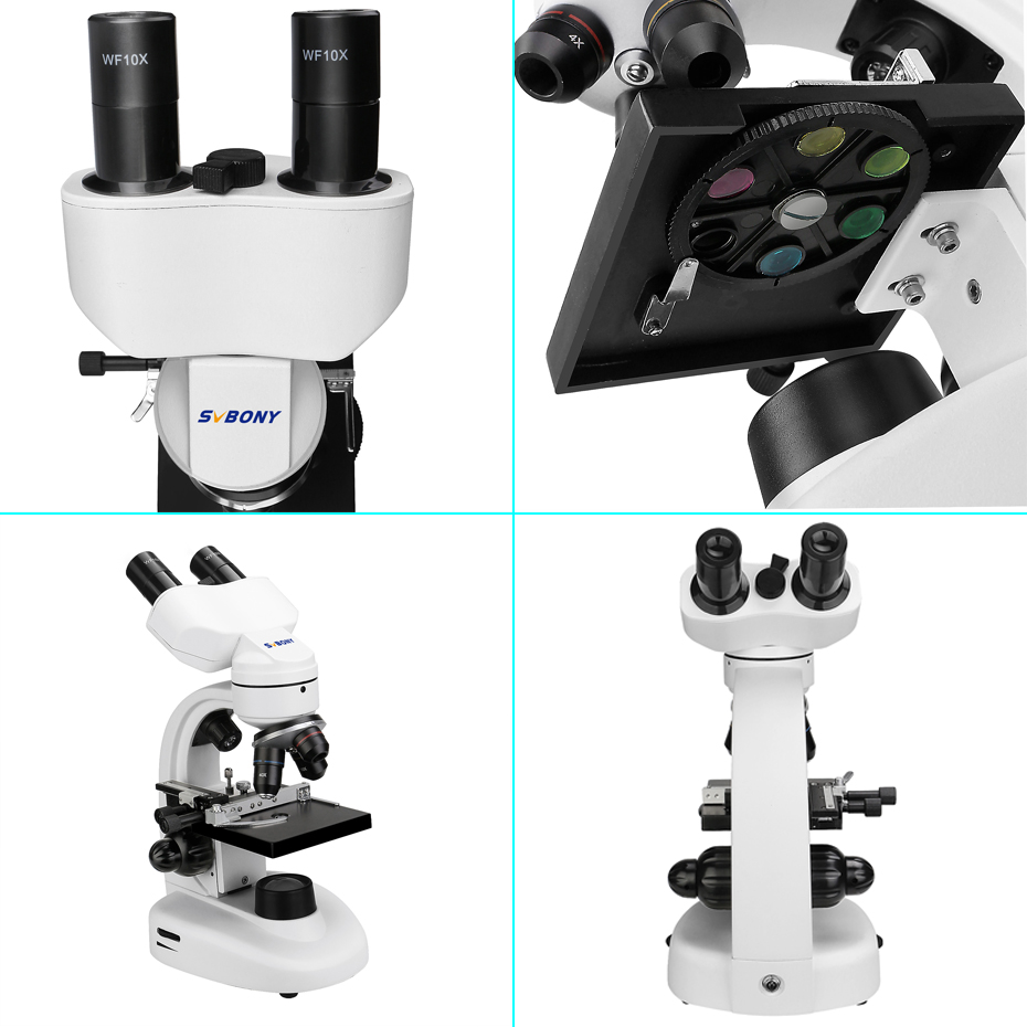 SVBONY SV605 Biological Micros – обзор и цена Medical Lab Microscope