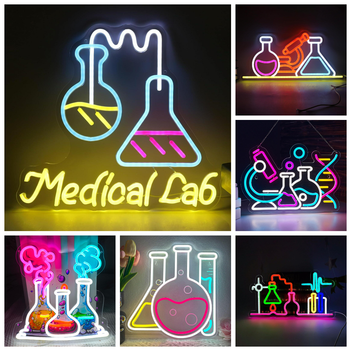 Medical Lab Neon Sign Dimmable – обзор и цена Medical Lab And Science