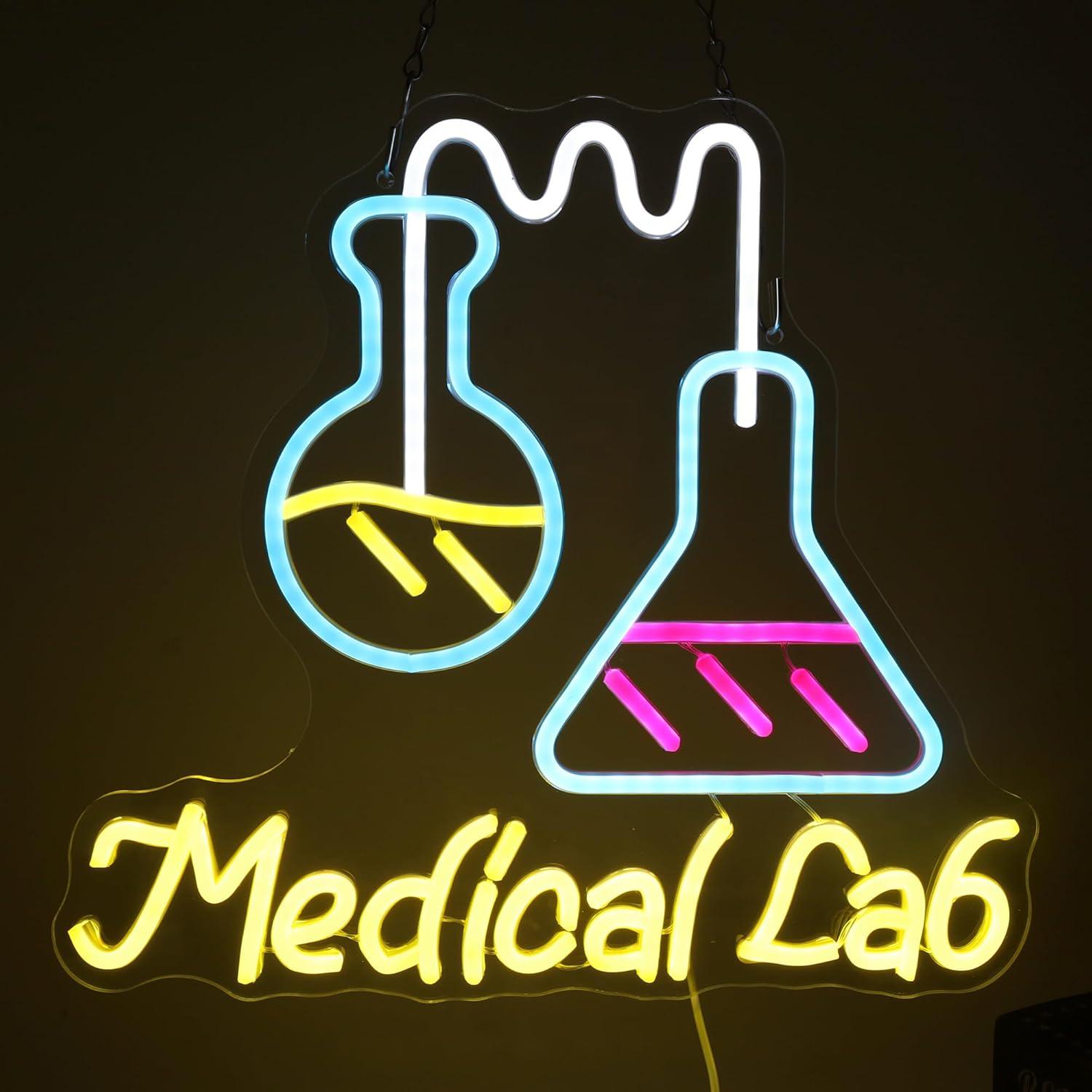 Medical Lab Neon Sign Dimmable – обзор и цена Medical Lab And Science