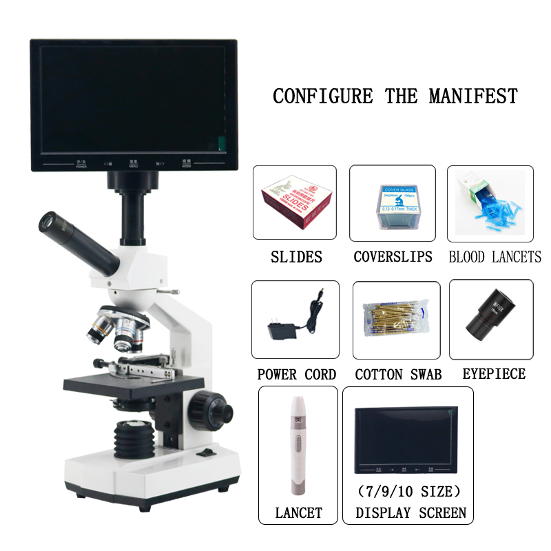High-definition professional c – обзор и цена Medical Lab Microscope