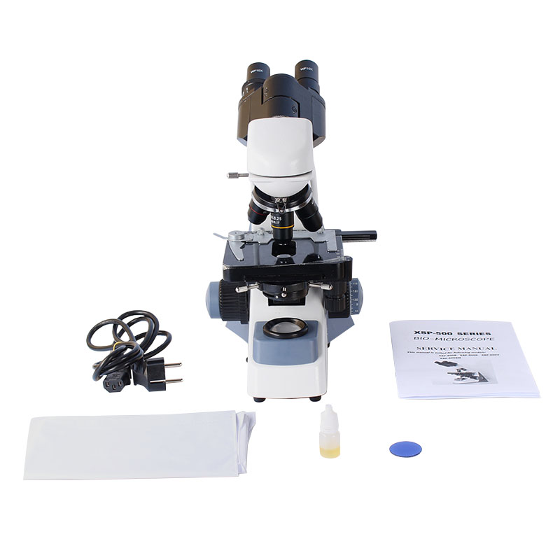 LED Binocular Biological Lab M – обзор и цена Medical Lab Microscope