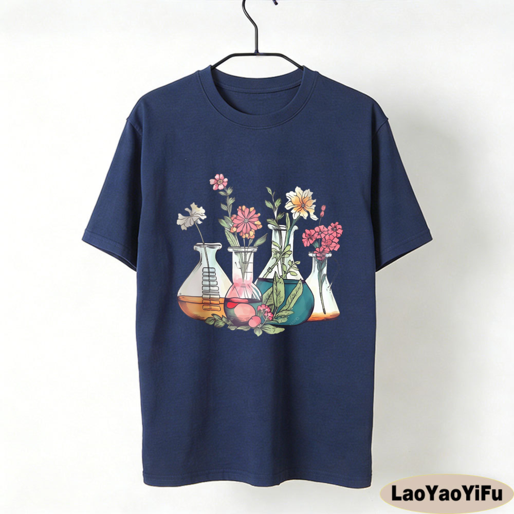 Floral Beakers Chemistry Lab S – обзор и цена Medical Laboratory Technician