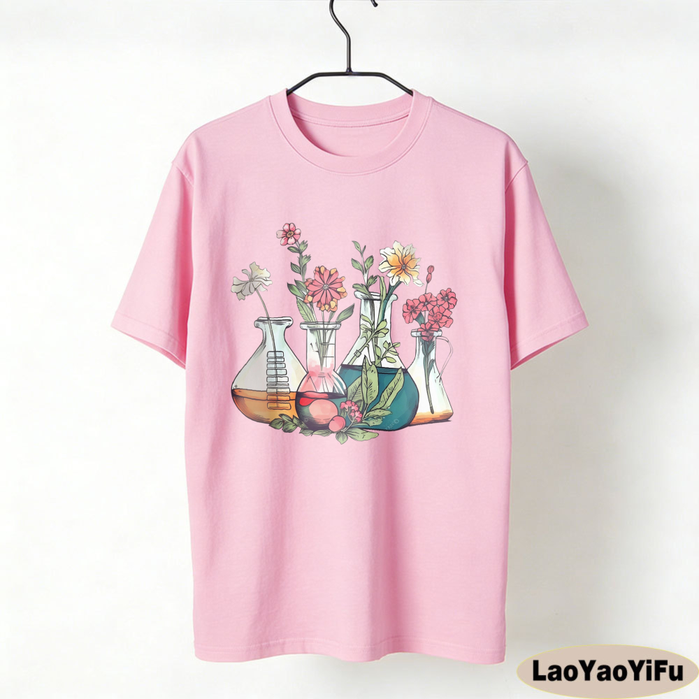 Floral Beakers Chemistry Lab S – обзор и цена Medical Laboratory Technician